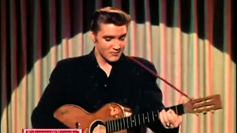 Elvis Presley - Blue Suede Shoes 1956 (COLOR and STEREO)