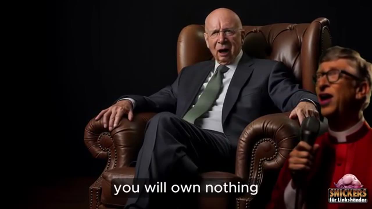 Parody Musical Video: Klaus Schwab sings "Own Nothing . . Be Happy!"