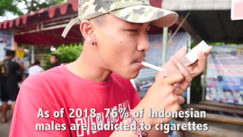 The Smoking Problem of Indonesia (Kills 300,000 a Year)