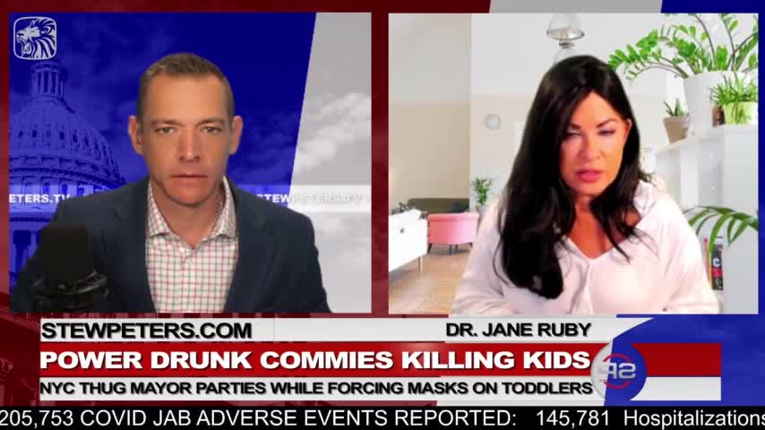 Power Drunk Commies Killing Kids: NYC Thug Mayor Parties While Forcing Masks on Toddlers