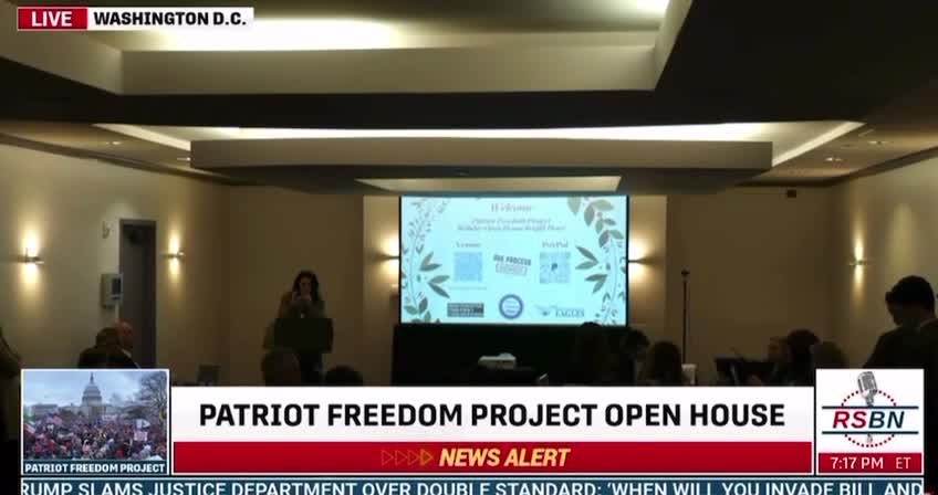 Bannon calls in to the Freedom project open house