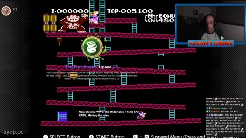 ayupcc - Callum's Corner - 29/03/24 - Donkey Kong Till Completi