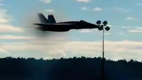 Air force fighter plan sound