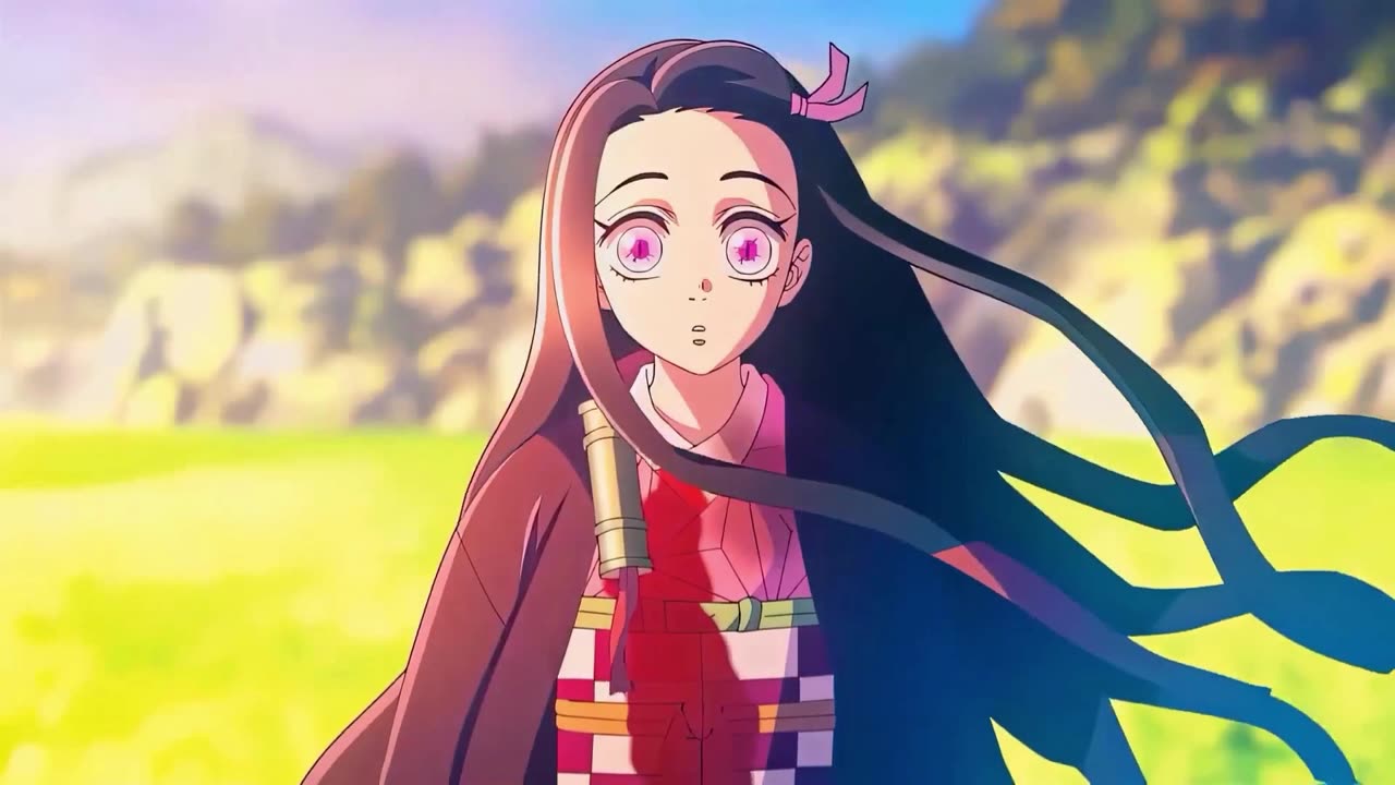 Nezuko 🥹❤️. Demon Slayer's most gorgeous, attractive, and adorable girl 😍🥰🥰🥰