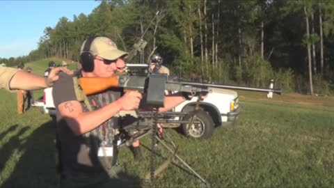 Full Auto Belt Fed Machine Gun