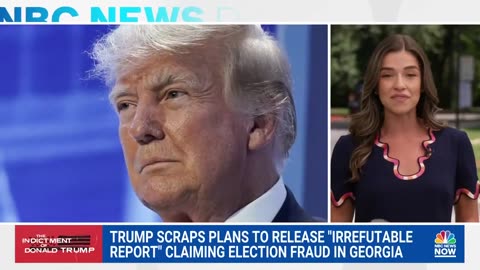 Trump scraps plan to release 'irrefutable report' claiming election fraud in Georgia