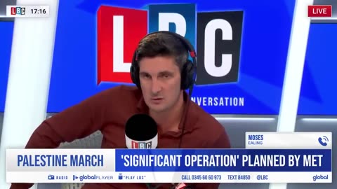 LBC caller claims 'narrative has been spun' on Palestine protests | LBC