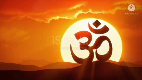 Om mantra symbol relax music