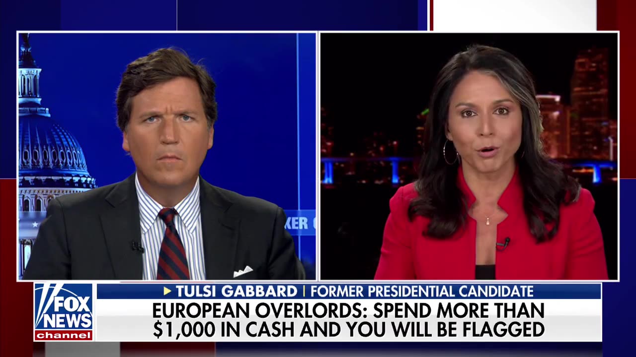 Social Control: Tucker Carlson Berates Europe's Decision to Ban Cash Payments Over 1,000 Euros