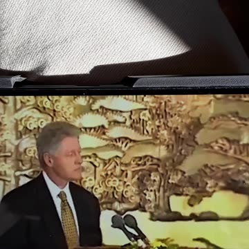 The first of the 6 biggest traitors of the USA, beginning with Bill Clinton. AZ