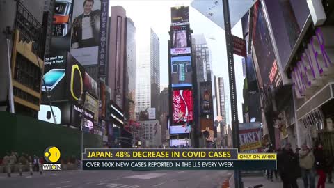 Japan: 48% decrease in cases of COVID-19 |Latest World English News |WION