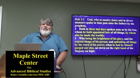 Hebrews Chapter 1