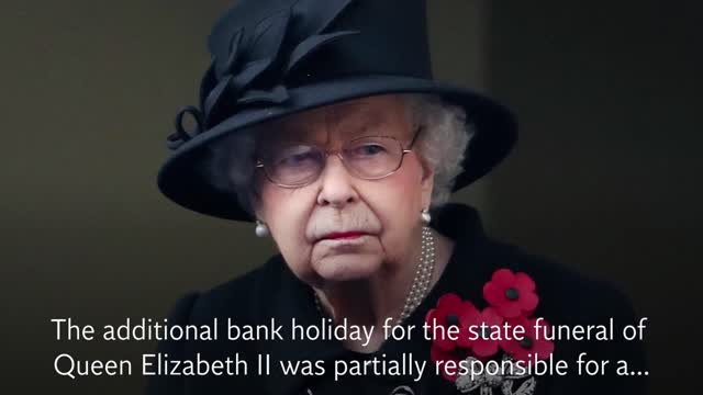 Queen's funeral bank holiday partially responsible for economic shrink, says ONS