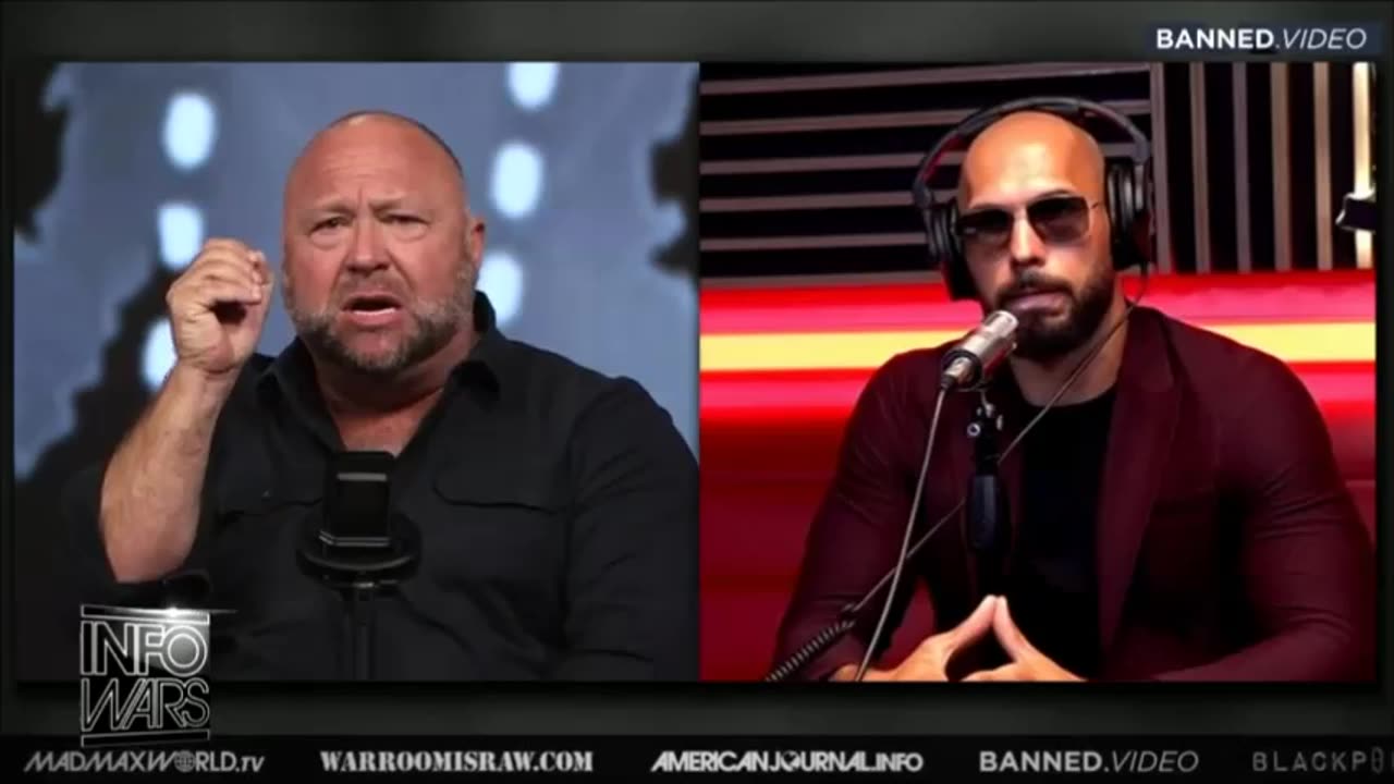 Andrew Tate and Alex Jones talk about our Ancestors