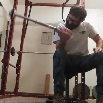 Cone grip sledgebell pronation