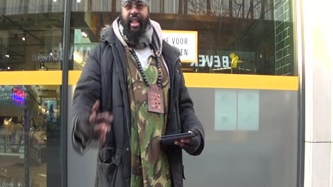 Hebrew Israelites Prophetic Camp Street Teaching 3-12-2023 The Hague (Netherlands) pt 2