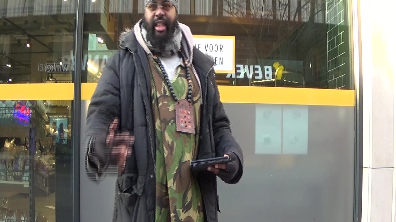 Hebrew Israelites Prophetic Camp Street Teaching 3-12-2023 The Hague (Netherlands) pt 2