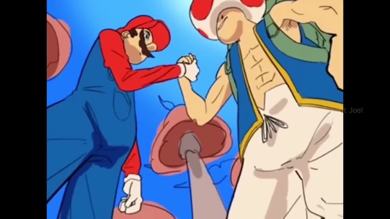 The one piece is real Mario movie meme
