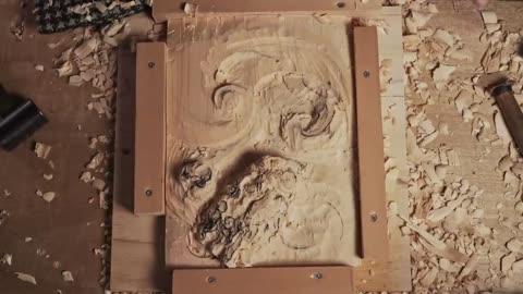 Wood Carving Dragon| To use technic of Japanese traditional wood carving| Woodworking