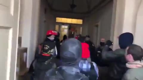 DC capitol police open the doors for the "insurrectionist" protesters*