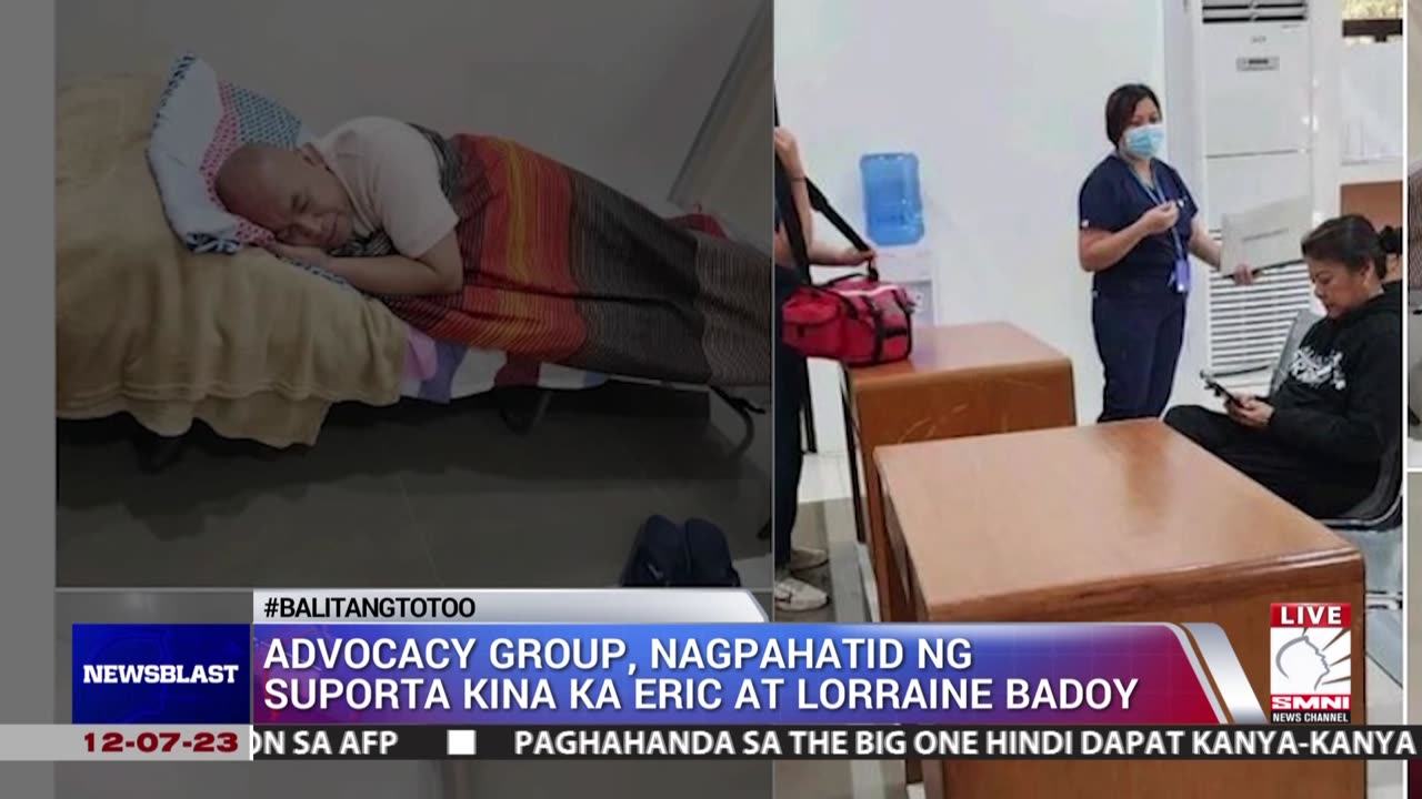 Advocacy group, nagpahatid ng suporta kina Ka Eric at Lorraine Badoy