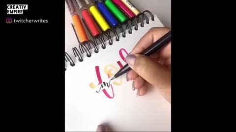 amazing calligraphy art