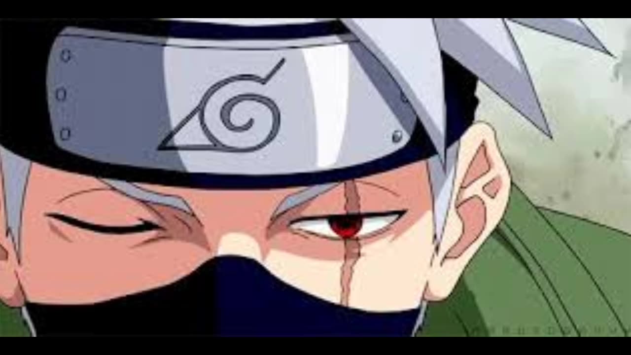 Naruto and kakashi eye drawing