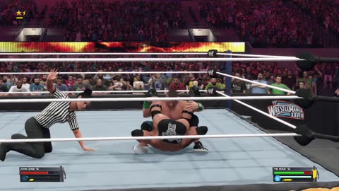 WWE2K23 on Xbox one : John Cena Vs The Rock Gamplay