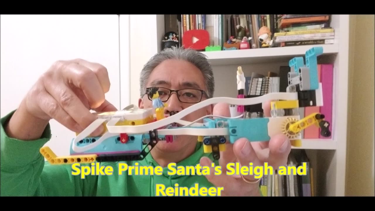 LEGO Spike Prime Santa's Sleigh