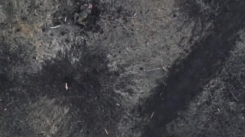 Russian Soldiers Dodging Grenades