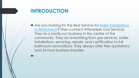 Get The Best Boiler Installations in Whitchurch.