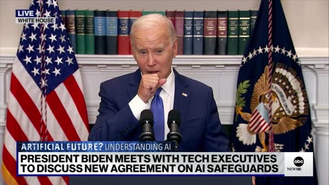 Biden meets with tech executives to discuss AI