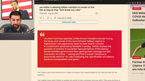 Twitter will Allow the TALIBAN to Remain on the Platform