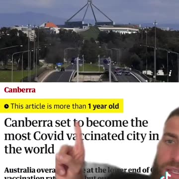 Covid vaccine death memorial in Canberra on the 5th of March 2023.