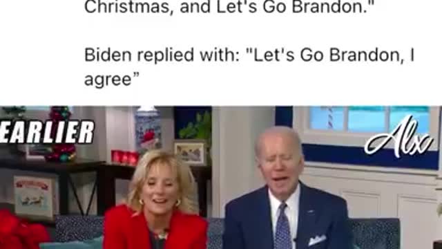 LETS GO BRANDON - I Agree Says Jo Biden