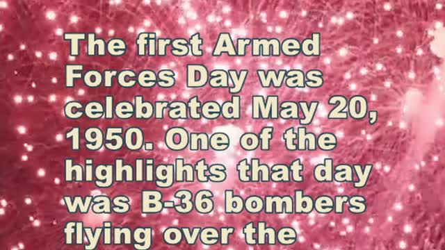 The First US Armed Forces Day Was Celebrated On May 20, 1950