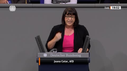 Joana Cotar Rede vom 29.09.2022 - Europäische KI-Verordnung