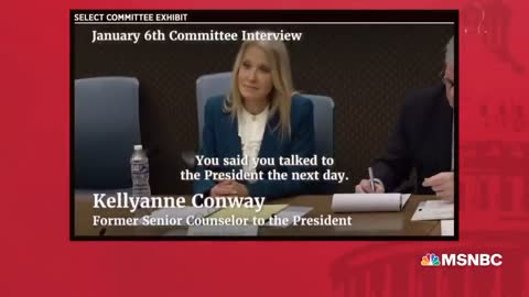 Kellyanne Conway Calls Jan. 6 'A Terrible Day' During Testimony