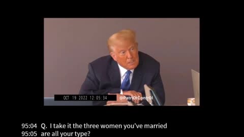 Trump on E. Jean Carrol - “She’s not my Type”