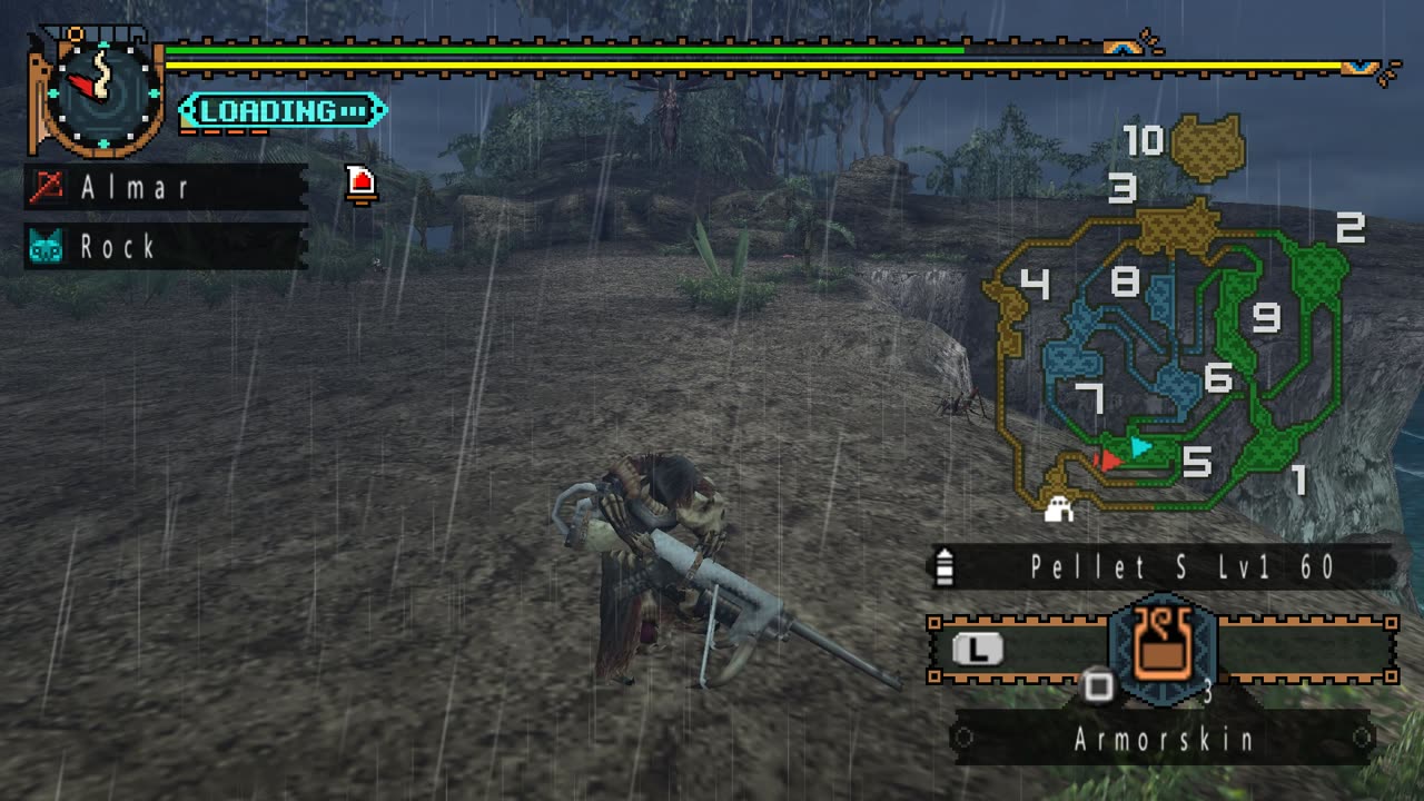 MHFU - The Hidden Jungle Clouds (Guild 4*) Quest Walkthrough