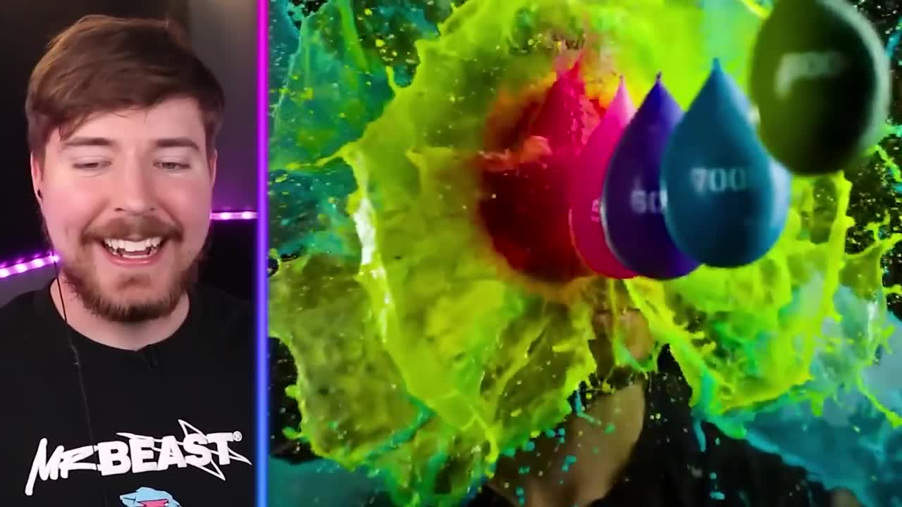 100,000 Magnetic Balls In Slow Motion!