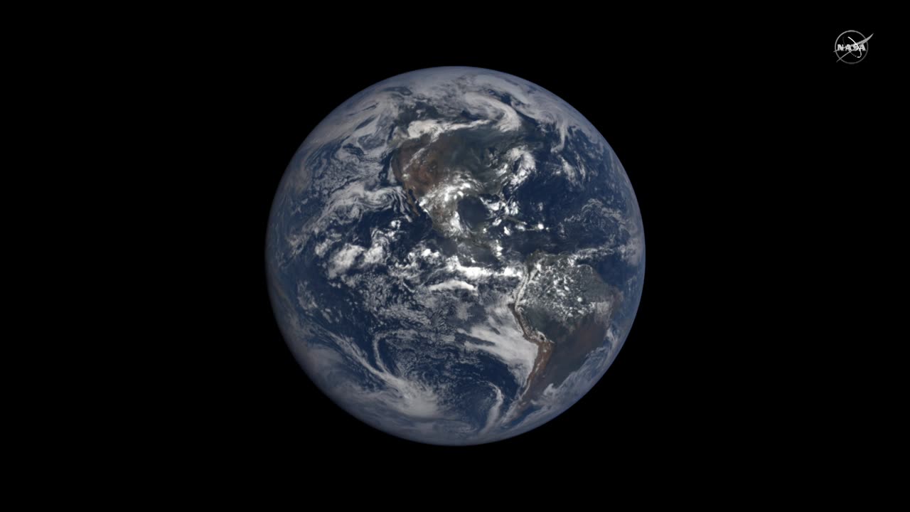 Earth from a Million miles away