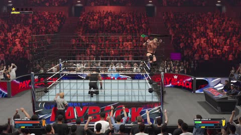 Undertaker VS Brock Lesnar Steel Cage Match - WWE 2K24