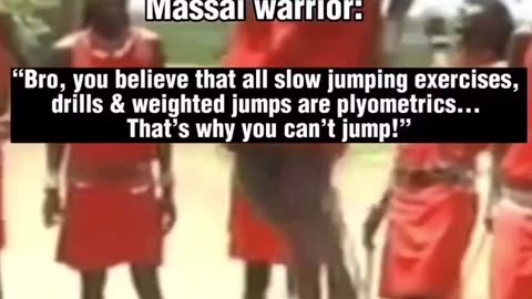 African tribe: They can jump high