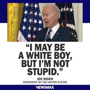 Biden calls himself 'white boy,' 'not stupid' at Black