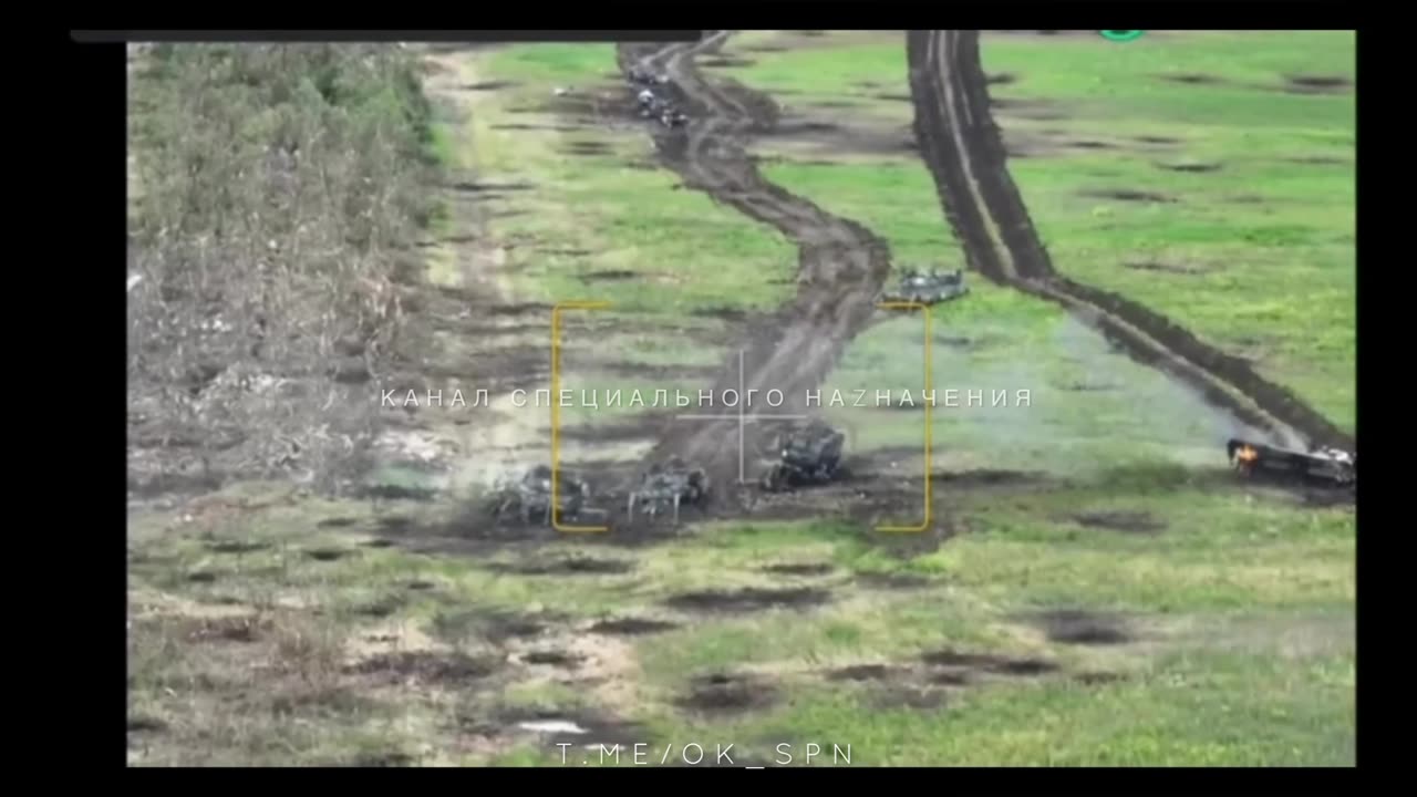 All armor stopped dead in its tracks - Failed Ukrainian assault - June 11th 2023