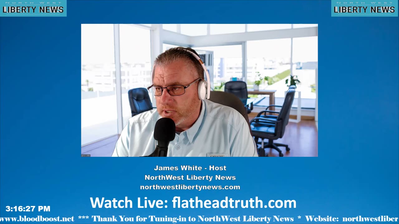 NWLNews – Afternoon News Update with Host James White – Live 7.20.23