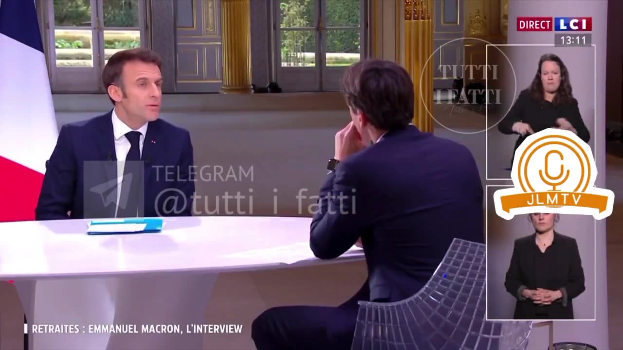 “Francia, polemiche su Macron: si sfila l’orologio (da migliaia di euro) sotto al tavolo mentre parla in TV di sacrifici!!”😂😂😂