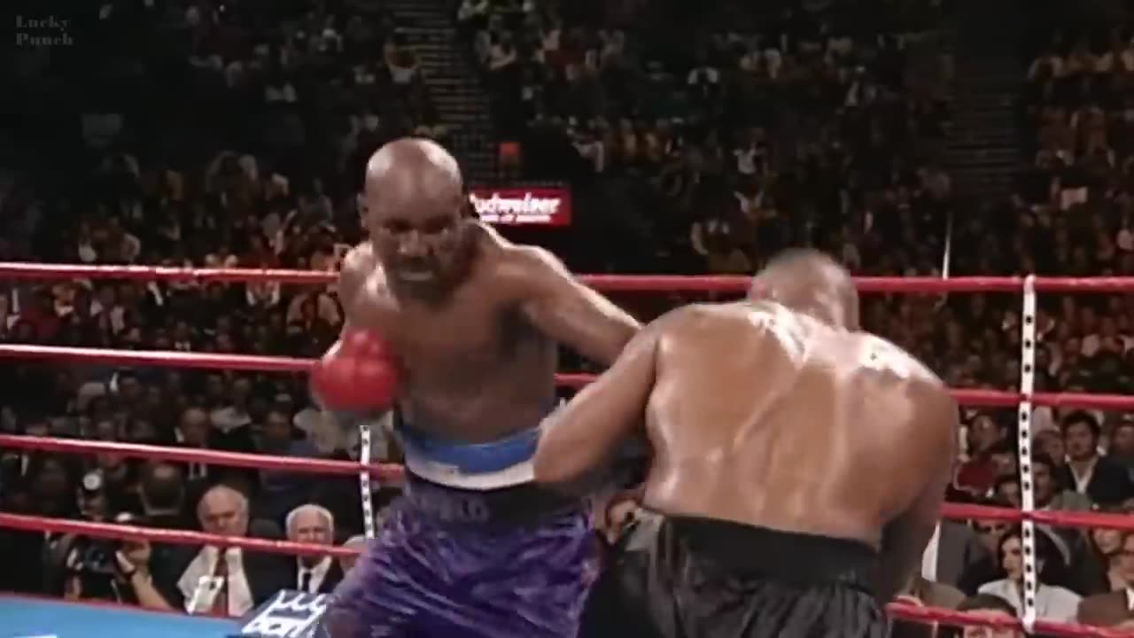 Mike Tyson vs Evander Holyfield 1 // "Finally" (Highlights)