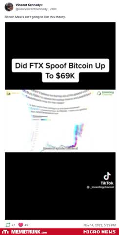 Bitcoin Maxi’s ain’t going to like this theory.